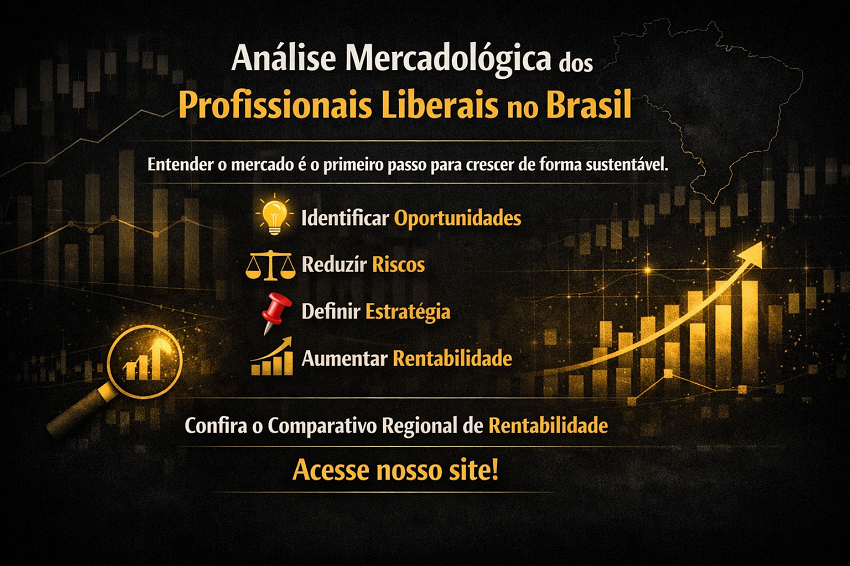 Análise Mercadológica dos Profissionais Liberais no Brasil um Comparativo Regional de Rentabilidade e Oportunidades